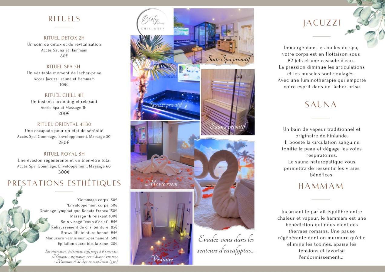 Bioty Chill & Spa Le Blanc-Mesnil Luaran gambar